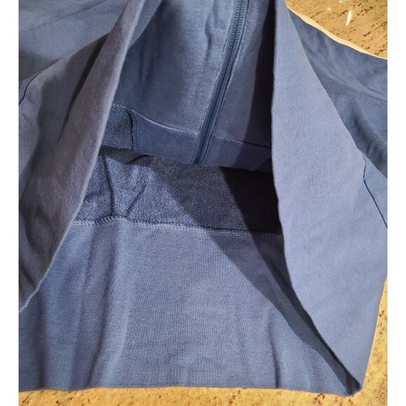 New! Vintage Enyce Womens Sz 1X Blue Gold Short Sleeve Full Zip Hoodie Y2K - Picture 6 of 12